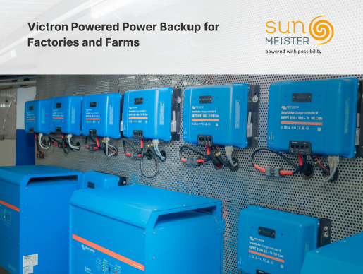 Home 47 Victron Powered Power Backup for Factories and Farms