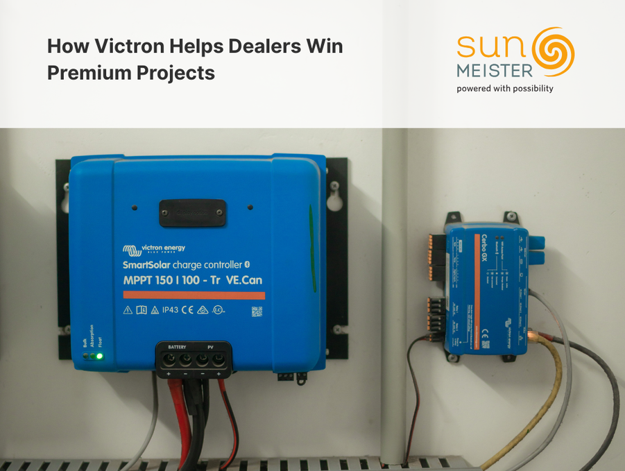 How Victron Helps Dealers Win Premium Projects